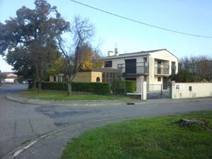 Aménagement commercial écologique - Vue aérienne